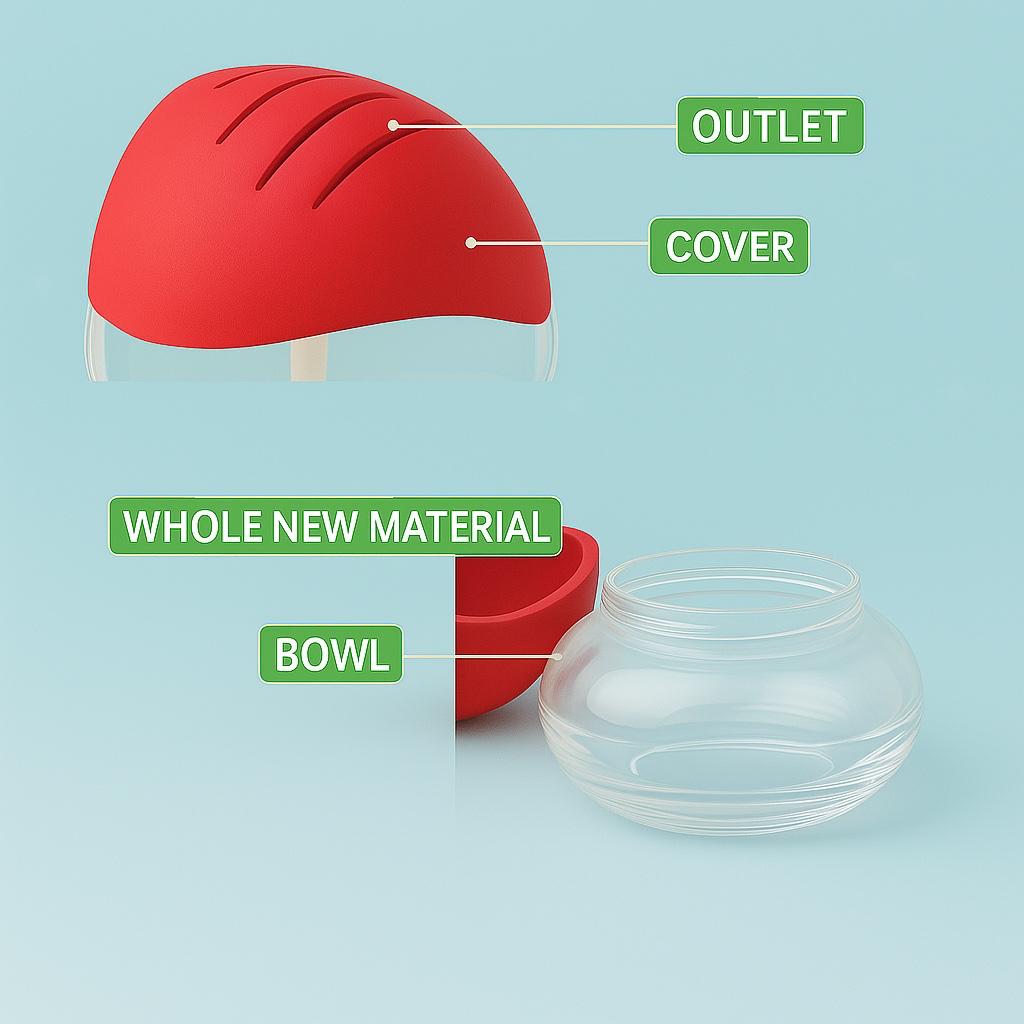 POLOSOAK Portable Room Air Purifier & Humidifier Revitalizer